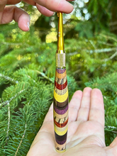 Load image into Gallery viewer, Crochet Handle & Hook Set - Mixed Woods (Short for pencil grippers)