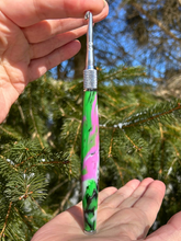 Load image into Gallery viewer, Crochet Handle & Hook Set (Extra Long) - Nuclear Winter