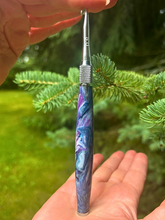 Load image into Gallery viewer, Crochet Handle & Hook Set (Extra Long) - July - 6.25” special length