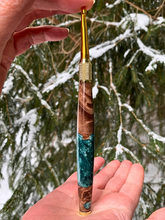 Load image into Gallery viewer, Crochet Handle & Hook Set (Extra Long) - Frozen Woodland