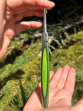 Load image into Gallery viewer, Crochet Handle & Hook Set (Extra Long) - Green Dream