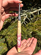 Load image into Gallery viewer, Crochet Handle & Hook Set (Extra Long) - Primrose