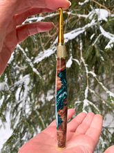 Load image into Gallery viewer, Crochet Handle & Hook Set (Extra Long) - Frozen Woodland