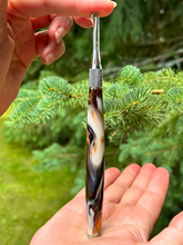Load image into Gallery viewer, Crochet Handle & Hook Set (Extra Long) - Precious Metals
