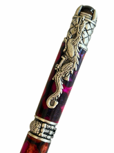 Load image into Gallery viewer, Dragon Pen - Fuschia Flyer Dragon Scale