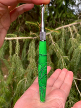 Load image into Gallery viewer, Crochet Handle & Hook Set (Extra Long) - Green Hornet