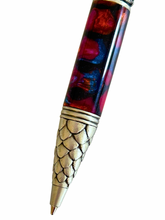Load image into Gallery viewer, Dragon Pen - Fuschia Flyer Dragon Scale