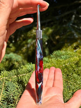 Load image into Gallery viewer, Crochet Handle & Hook Set (Extra Long) - Teal of Fortune