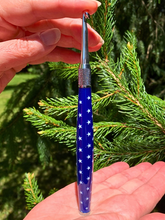 Load image into Gallery viewer, Crochet Handle & Hook Set (Extra Long) - Starry Nights