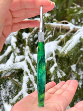 Load image into Gallery viewer, Crochet Handle & Hook Set - Green with Envy