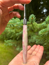 Load image into Gallery viewer, Crochet Handle & Hook Set (Extra Long) - Pearly Pink Opal LIMITED EDITION