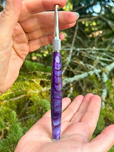 Load image into Gallery viewer, Crochet Handle & Hook Set (Extra Long) - Sangria