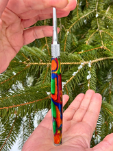 Load image into Gallery viewer, Crochet Handle & Hook Set (Extra Long) - Tie Dye