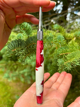 Load image into Gallery viewer, Crochet Handle & Hook Set (Extra Long) - Rustic Canadiana