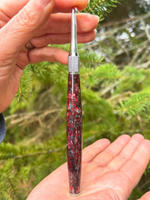 Load image into Gallery viewer, Crochet Handle & Hook Set (Extra Long) - RGB1 (Red, Gray, Black)