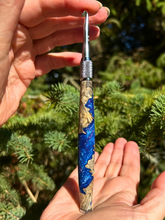 Load image into Gallery viewer, Crochet Handle & Hook Set (Extra Long) - Purple Tide