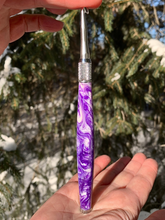 Load image into Gallery viewer, Crochet Handle & Hook Set (Extra Long) - Lilac Pearl