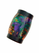 Load image into Gallery viewer, Beads - PURPLE / GREEN PINECONES