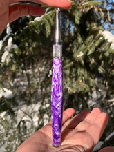 Load image into Gallery viewer, Crochet Handle & Hook Set (Extra Long) - Lilac Pearl