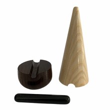 Load image into Gallery viewer, Gnome “Puzzled” (Table Top) - Roasted Ash