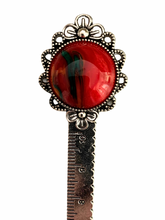 Load image into Gallery viewer, Ruler (Metric)/ Bookmark -  Dragonfire