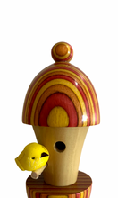 Load image into Gallery viewer, Birdfeeder Birdhouse Ornament - Tequila Sunrise