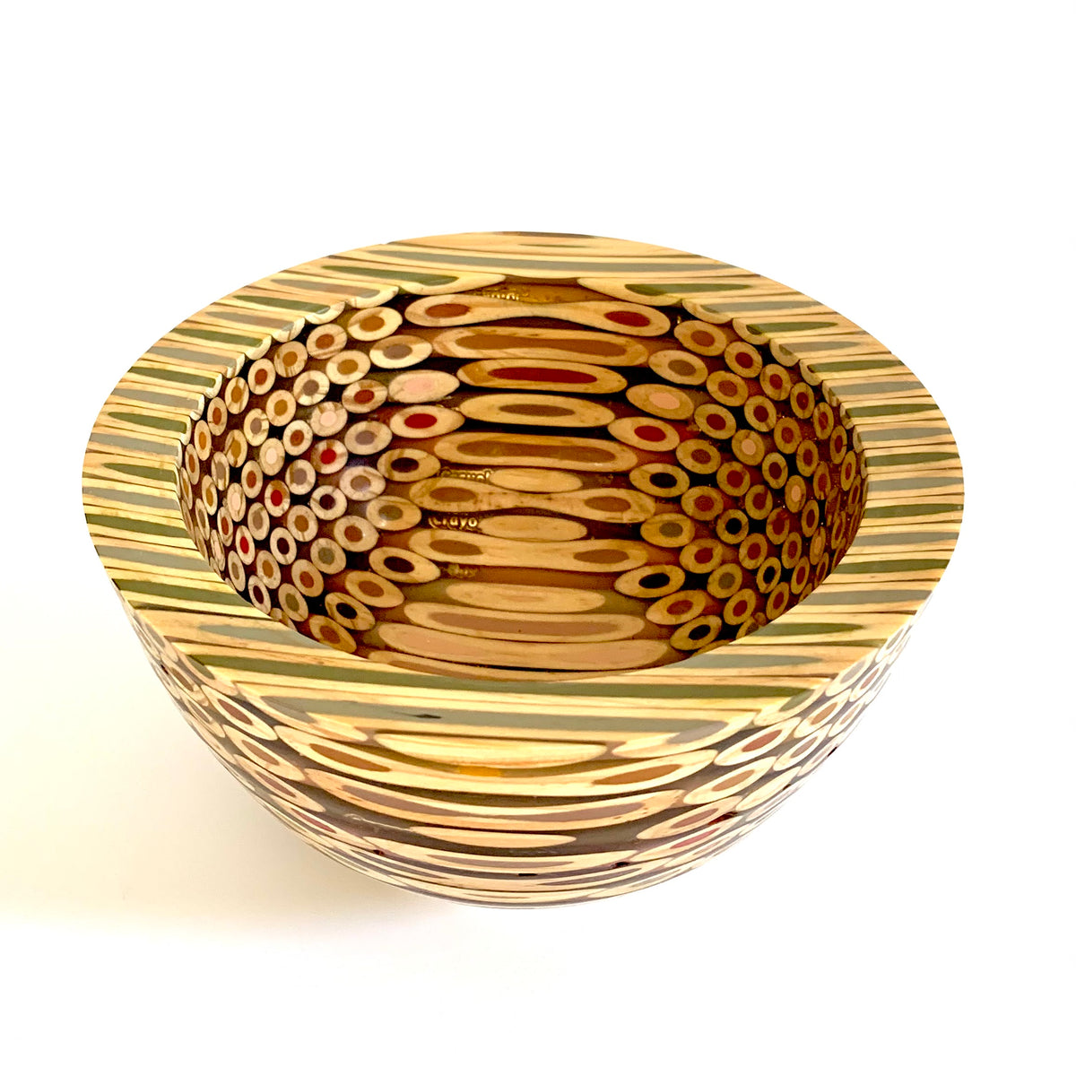 Golden Opportunity - Colour Pencil Bowl – BwA Woodturning