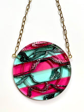 Load image into Gallery viewer, Sun Catcher - Seafoam & Pink Storm