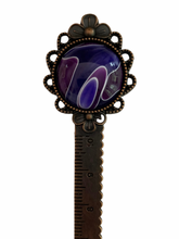 Load image into Gallery viewer, Ruler (Metric)/ Bookmark -  Plum Royale