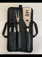 Load image into Gallery viewer, BBQ Tool Set - Black Pearl