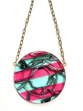 Load image into Gallery viewer, Sun Catcher - Seafoam & Pink Storm