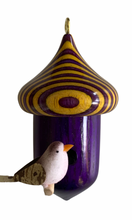 Load image into Gallery viewer, Acorn Birdhouse - Yellow Jacket