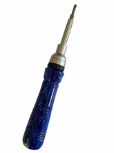 Load image into Gallery viewer, Ratcheting Screwdriver - Blue Lagoon