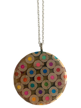 Load image into Gallery viewer, Colour Pencil Pendant on Sterling Silver Chain