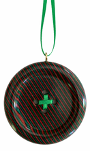 Load image into Gallery viewer, Button Ornament - Holiday Cheer
