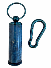 Load image into Gallery viewer, Keepsake / Keep Safe Keychain - Blue Box Elder 2

