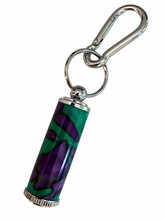 Load image into Gallery viewer, Keepsake / Keep Safe Keychain - Purple Dragon
