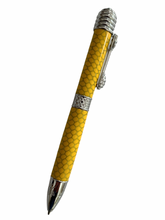 Load image into Gallery viewer, Honeybee Pen - Yellow Honeycomb
