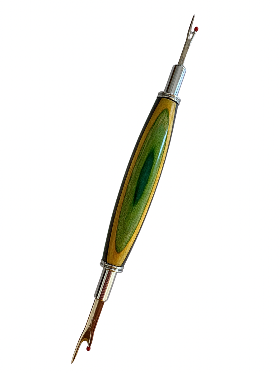 Double Ended Seam Ripper - Green Meadows