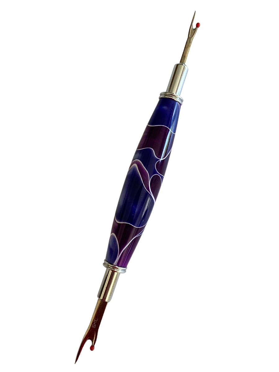 Double Ended Seam Ripper - Plum Royale – BwA Woodturning