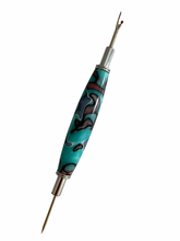 Load image into Gallery viewer, Double Ended Seam Ripper - New Turquoise Moon

