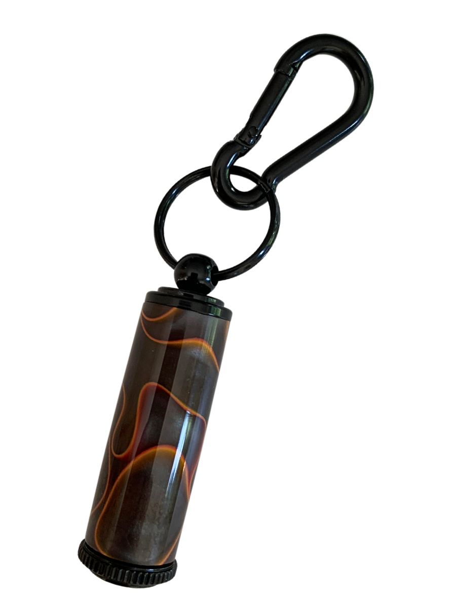 Keepsake / Keep Safe Keychain - Lightening Storm