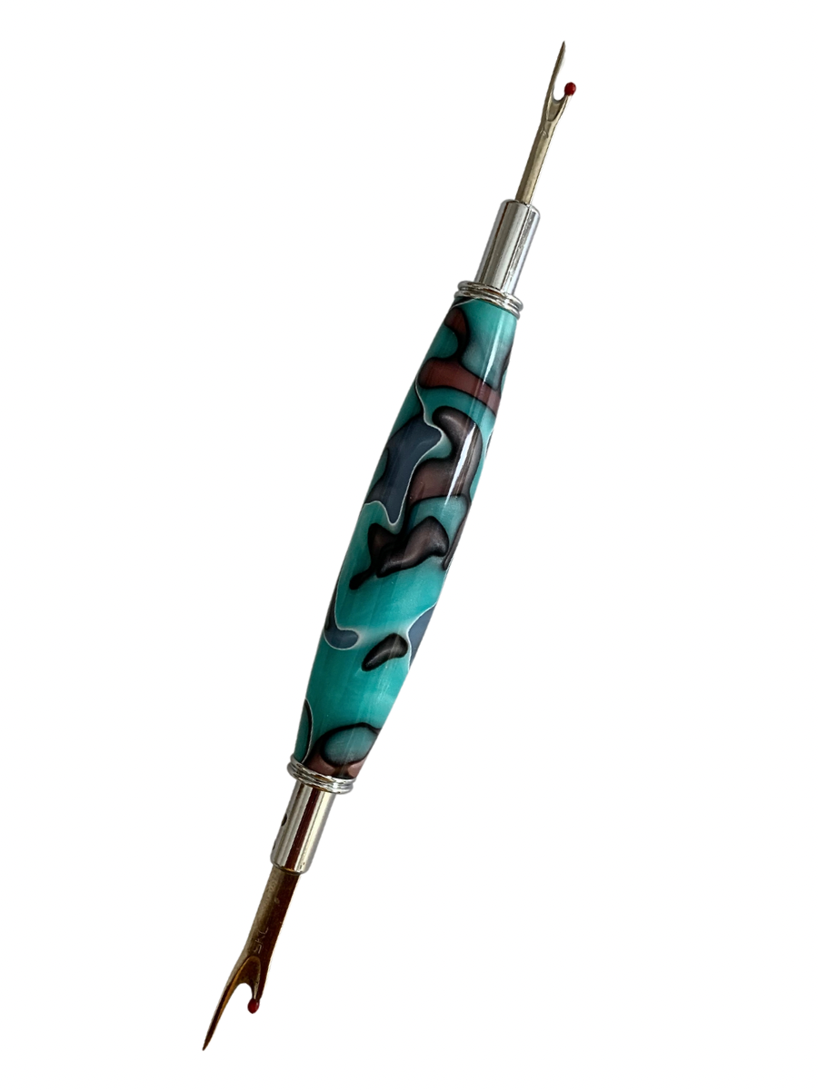 Double Ended Seam Ripper - New Turquoise Moon