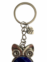 Load image into Gallery viewer, Owl Keychain - Northern Lights
