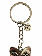 Load image into Gallery viewer, Owl Keychain - Cloudy Days
