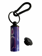 Load image into Gallery viewer, Keepsake / Keep Safe Keychain - Plum Royale
