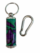 Load image into Gallery viewer, Keepsake / Keep Safe Keychain - Purple Dragon
