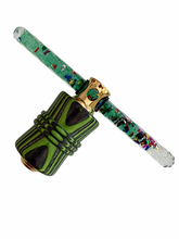Load image into Gallery viewer, Wand Kaleidoscope - Green Hornet
