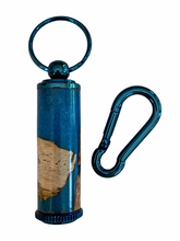 Load image into Gallery viewer, Keepsake / Keep Safe Keychain - Blue Waters
