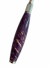 Load image into Gallery viewer, Crochet Handle &amp; Hook Set - Purple Box Elder
